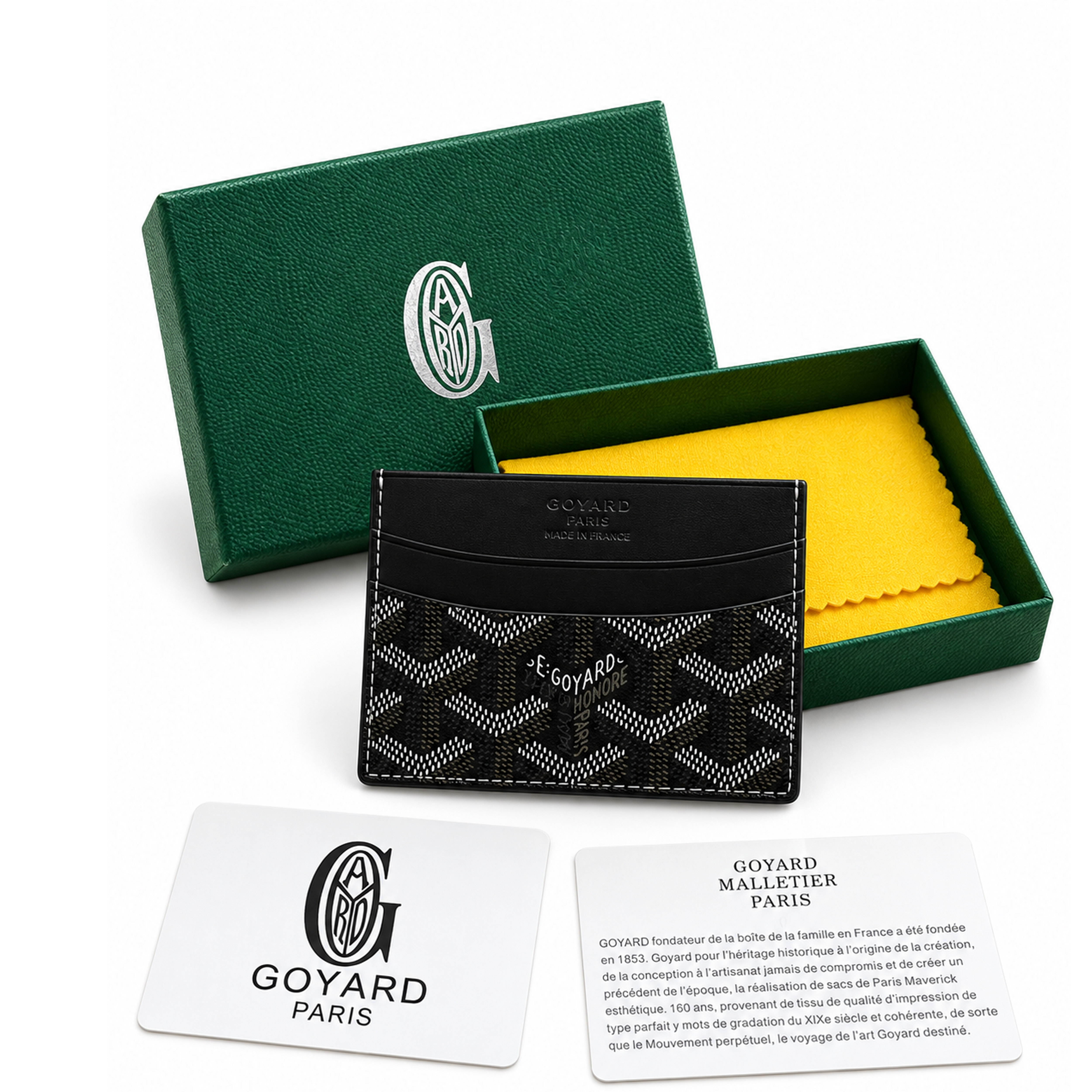 Porta Cartão - Goyard - Preto